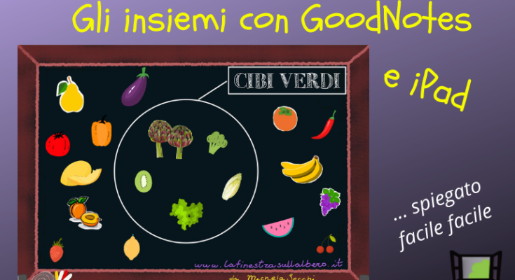 Gli insiemi su Goodnotes